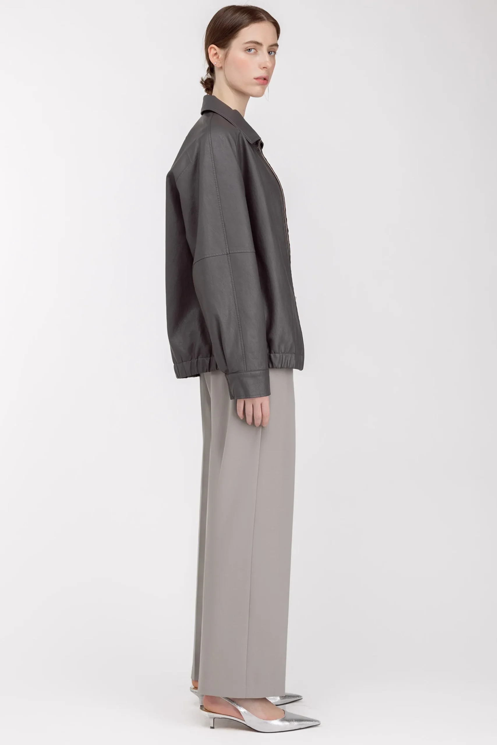 WIDE LEG SUITING PANT